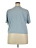 Torrid Blue Short Sleeve T-Shirt Size 2X Plus (2) - photo 2