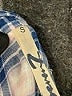 Seven7 100% Cotton Plaid Blue 3/4 Sleeve Button-Down Shirt Size S - photo 7