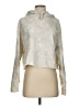 RTA Road To Awe 100% Cotton Metallic Silver Pullover Sweater Size XS - photo 1