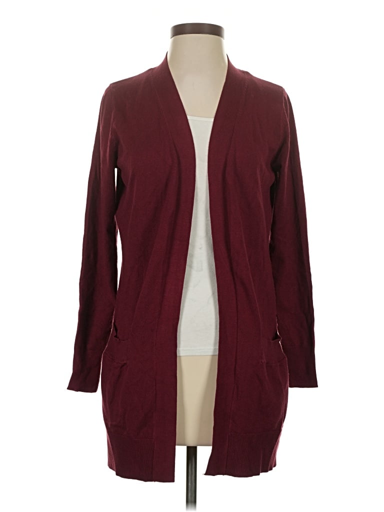 Pre-owned Cielo Kimono In Burgundy