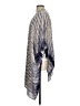 Dance & Marvel Blue Silver Kimono Size S - photo 5