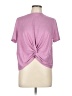 Assorted Brands Pink Short Sleeve T-Shirt Size L - photo 1