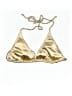 Assorted Brands Metallic Gold Swimsuit Top Size 8 - photo 1