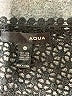 Aqua 100% Polyester Black Cocktail Dress Size M - photo 6