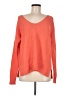 Lucky Brand Solid Orange Pullover Sweater Size M - photo 1