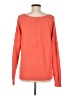 Lucky Brand Solid Orange Pullover Sweater Size M - photo 2