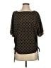MICHAEL Michael Kors Brown Short Sleeve Blouse Size S - photo 1