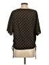 MICHAEL Michael Kors Brown Short Sleeve Blouse Size S - photo 2
