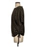 MICHAEL Michael Kors Brown Short Sleeve Blouse Size S - photo 5