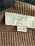 Ann Taylor LOFT Outlet Brown Pullover Sweater Size XS - photo 7