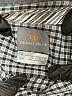 Thomas Dean Houndstooth Gray Long Sleeve Button-Down Shirt Size 8 - photo 3
