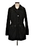 MICHAEL Michael Kors 100% Polyester Black Trenchcoat Size S - photo 1