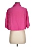 Shein Pink 3/4 Sleeve Button-Down Shirt Size 6 - photo 2