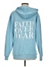 Unbranded 100% Polyester Blue Pullover Hoodie Size S - photo 2