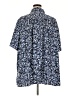 Antonio Melani 100% Polyester Floral Blue Short Sleeve Blouse Size 4X - photo 2