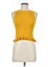 Shein Yellow Sleeveless Top Size 6 - photo 1