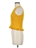 Shein Yellow Sleeveless Top Size 6 - photo 5