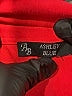 Ashley Blue 100% Polyester Red 3/4 Sleeve Blouse Size 3X - photo 4