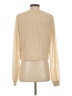 Zara Metallic Tan Pullover Sweater Size S - photo 2