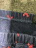 Unbranded 100% Cotton Hearts Red Shorts 3-6 MO / 6 MO - photo 3