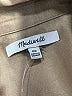 Madewell Tan Long Sleeve Blouse Size 00 - photo 7