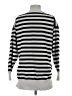 Express Stripes Silver Pullover Sweater Size S - photo 2