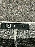 Tex Stripes Gray Pullover Sweater Size XL - photo 7
