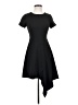 Slate & Willow Solid Black Casual Dress Size 0 - photo 1