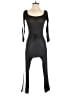 Boohoo Solid Black Jumpsuit Size 4 - photo 1