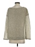 Weston Metallic Silver Pullover Sweater Size S - photo 2