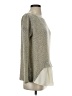 Weston Metallic Silver Pullover Sweater Size S - photo 4