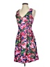 Milly Floral Pink Cocktail Dress Size 4 - photo 1