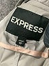 Express 100% Polyester Gray Raincoat Size XS - photo 6