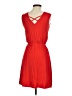 Athleta Solid Red Casual Dress Size XXS - photo 2