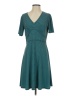 MICHAEL Michael Kors Argyle Teal Casual Dress Size S - photo 1