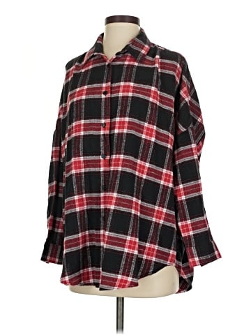 French Connection Long Sleeve Button-Down Shirt (view 1)