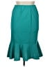 Ashley Stewart Solid Teal Formal Skirt Size 14 - 16 Plus - photo 1