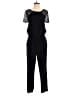 Ann Taylor LOFT 100% Polyester Black Jumpsuit Size 6 - photo 1