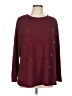 BLOOMCHIC Burgundy Pullover Sweater Size 10 - photo 1