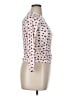 Lands' End 100% Polyester Polka Dots White Cardigan Size 14 - photo 4
