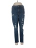 Old Navy Hearts Blue Jeans Size 12 - photo 1