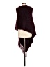 Unbranded Burgundy Poncho Size L (estimated) - photo 2