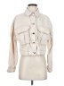 Topshop 100% Baumwolle Ivory Jacket Size 4 - 6 - photo 1