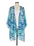Venus 100% Polyester Blue Kimono Size M - photo 1