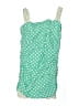 Assorted Brands Polka Dots Green Swimsuit Cover Up Size L - photo 1