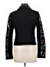 Ann Taylor LOFT Outlet Print Black Blazer Size 8 - photo 2