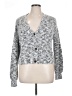 Ransom 100% Polyester Gray Cardigan Size XL - photo 1