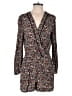 Ann Taylor LOFT 100% Viscose Floral Black Romper Size S - photo 1