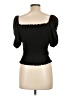 Only Black Short Sleeve Top Size L - photo 2