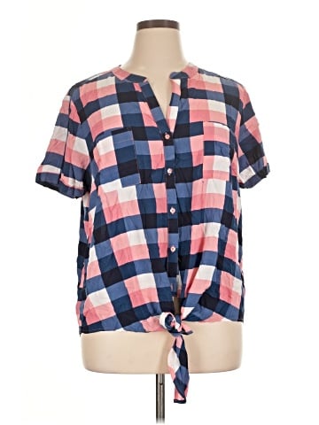 Harve Benard Short Sleeve Blouse (view 1)